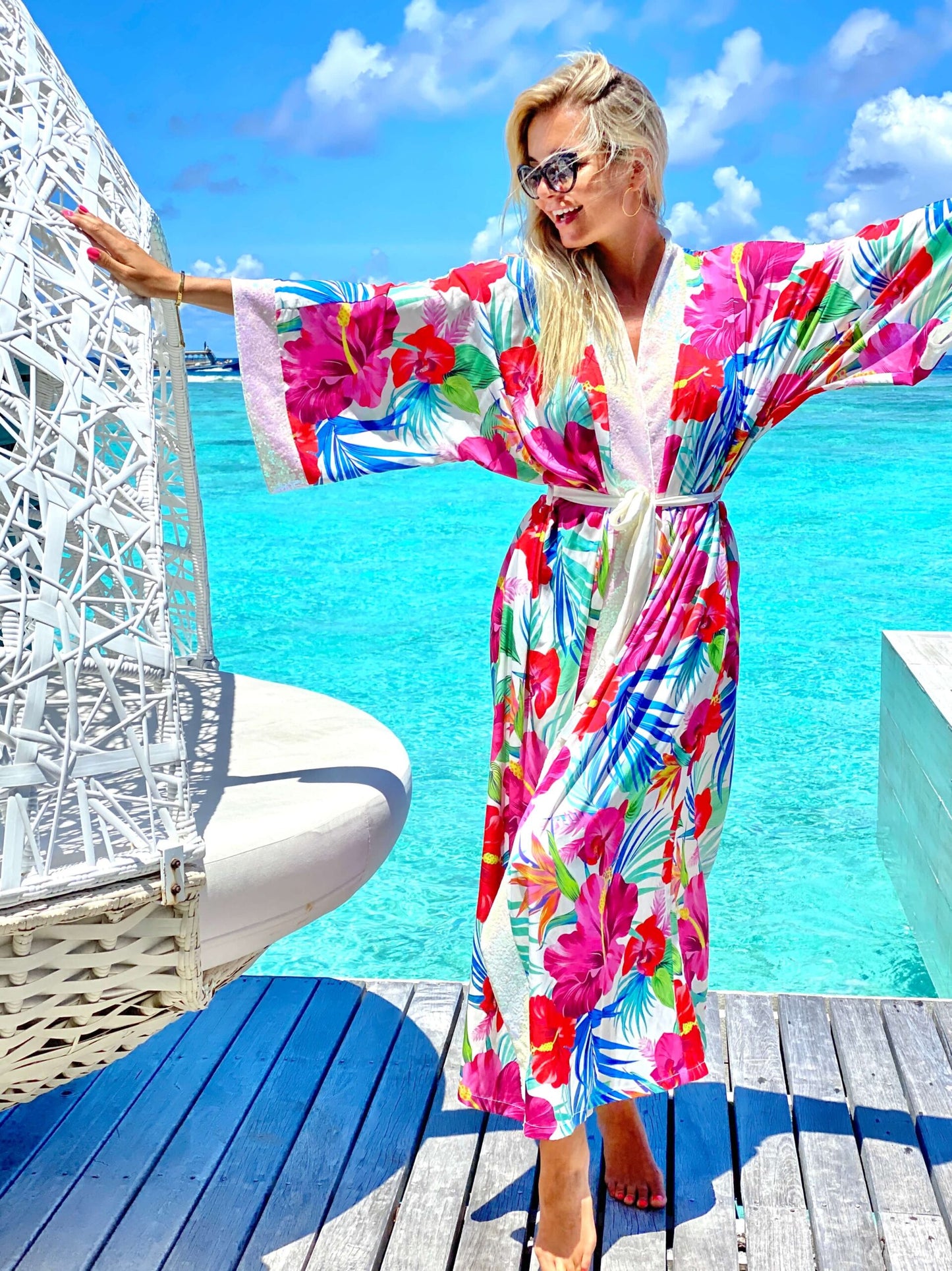 Pareo & Juliet Long Tunic Bahamas (Glamour)