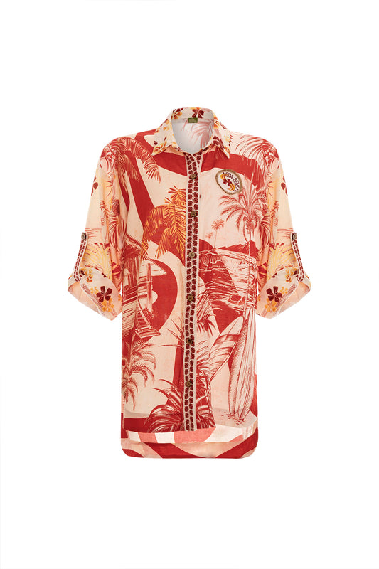 Chrissy T-Shirt Oversized Shaka Agua Bendita