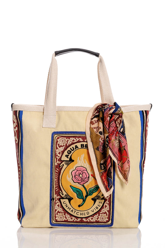 Lucia Tote Bag Matches Agua Bendita
