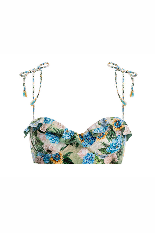 Margot Bikini Top Eco Handcrafted Details Aine Agua Bendita