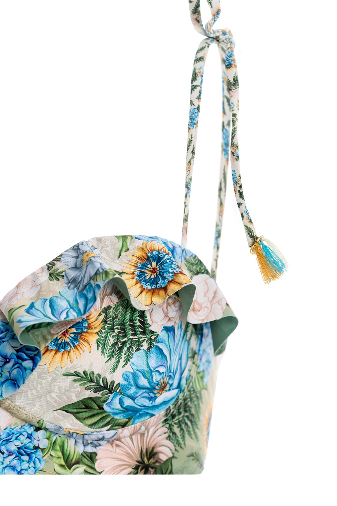 Margot Bikini Top Eco Handcrafted Details Aine Agua Bendita