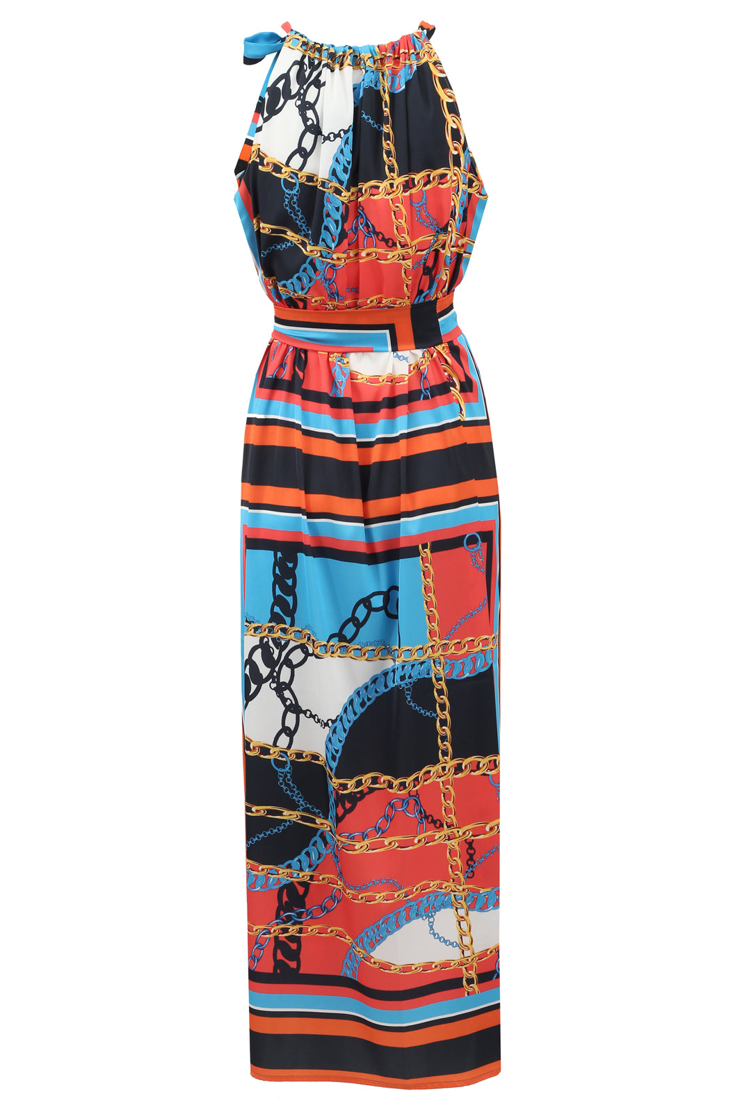 SANTORINI LONG DRESS