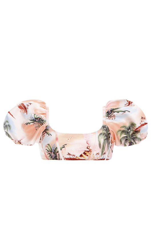 Chelsea Bikini Top Luau Agua Bendita