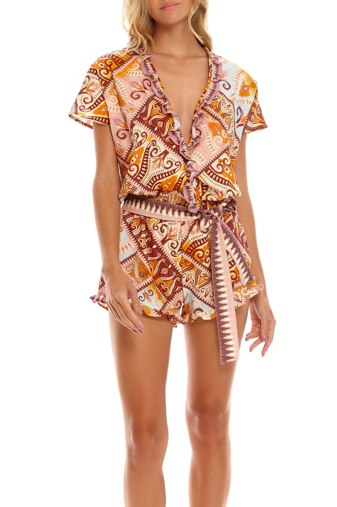 ZENDA SHORT ROMPER