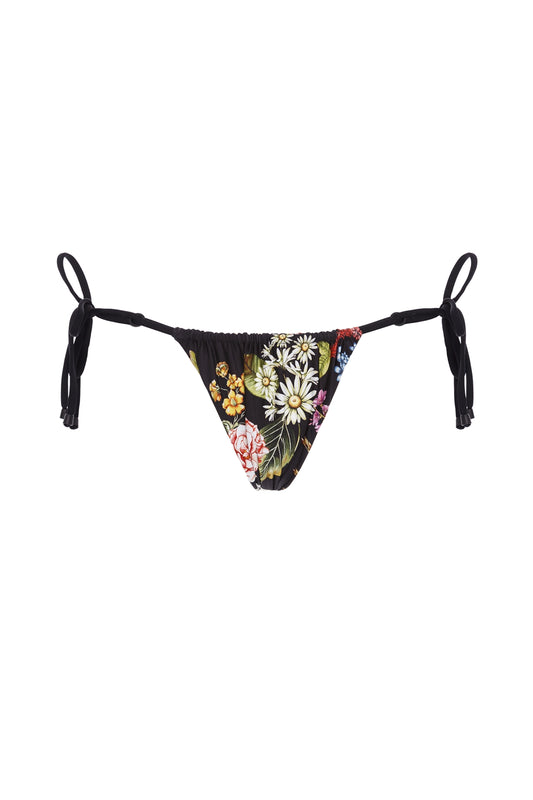 Aldana Bikini Bottom Ring Side Moss Agua Bendita