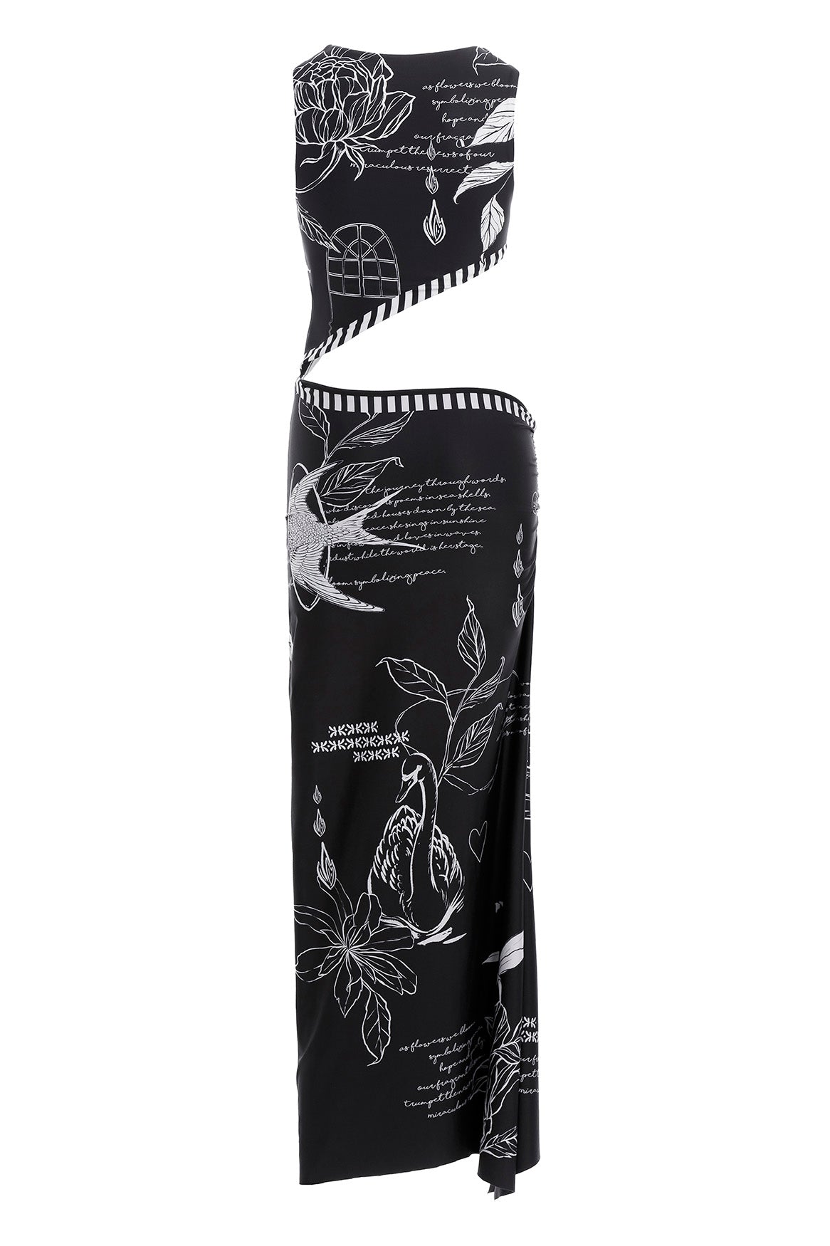 MASSAI ASYMMETRICAL DRESS