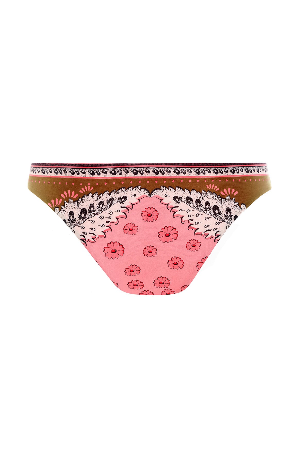 EMBROIDERED POLLY BIKINI BOTTOM
