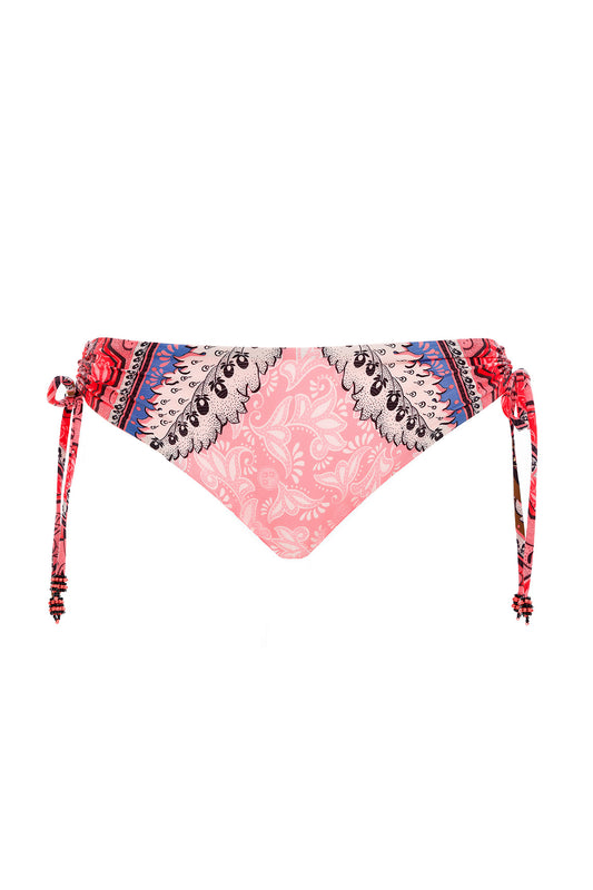 Eda Bikini Bottom Embroidered Antiq Agua Bendita