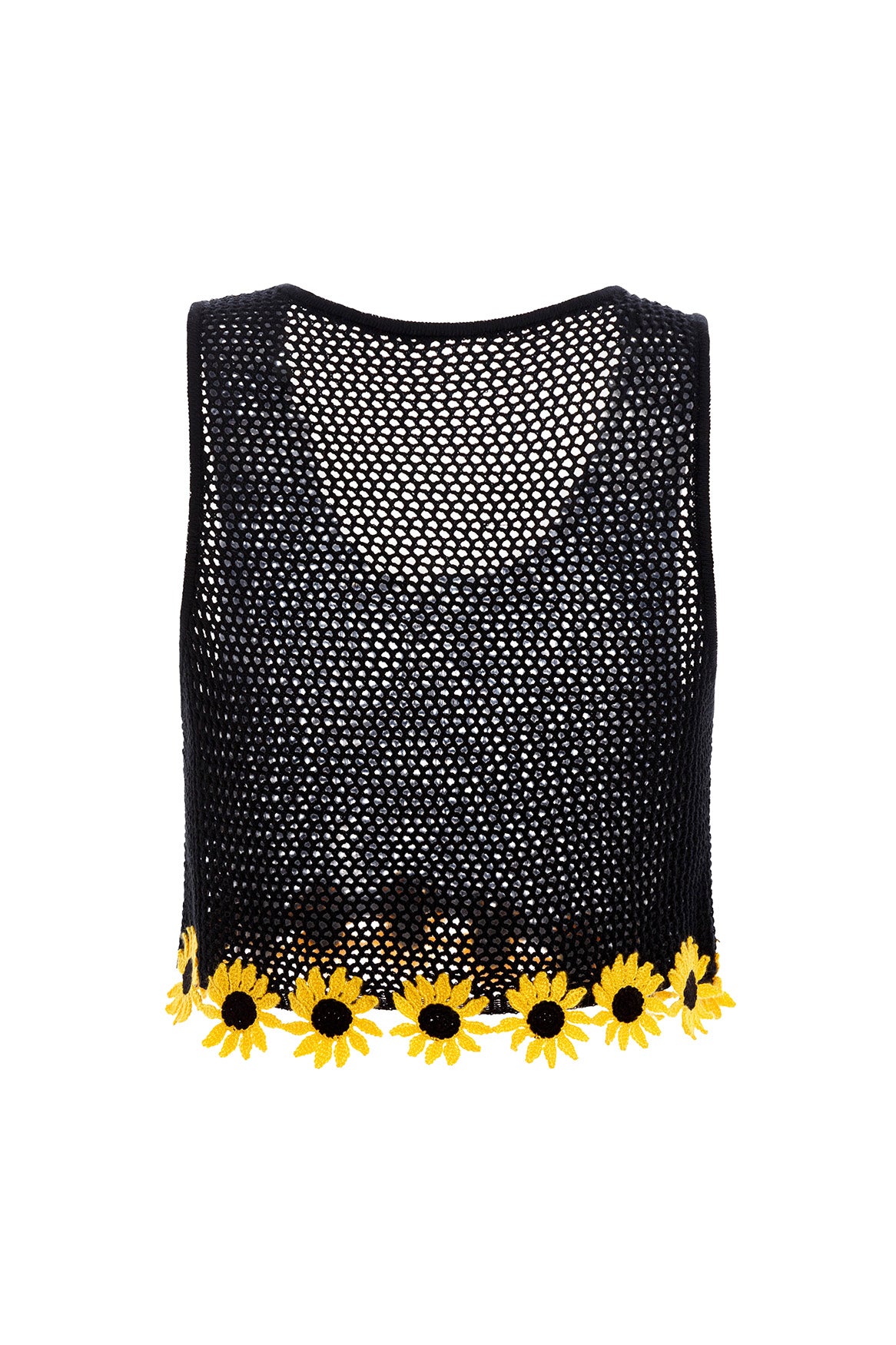 EMBROIDERED BRIT CROP TOP