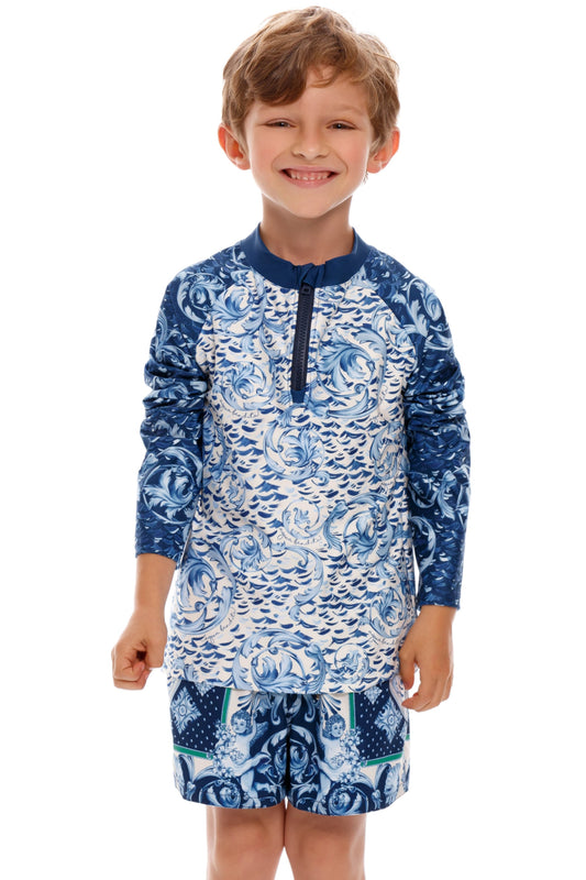 Noah Rashguard Kids Cardumen Agua Bendita