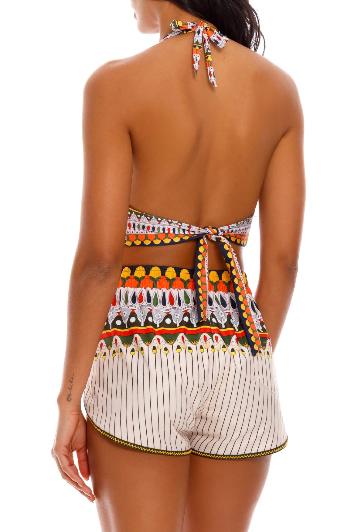 EMBROIDERED MAZZY SHORTS
