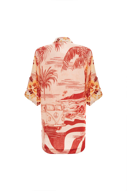 Chrissy T-Shirt Oversized Shaka Agua Bendita