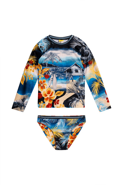 Lackie Rashguard Kids Shaka Agua Bendita