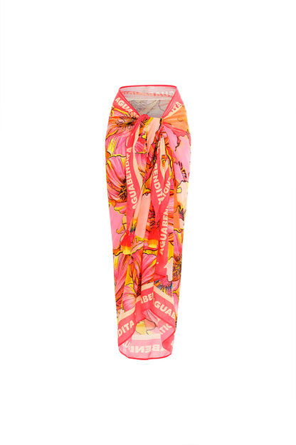 Marine Pareo Cover-up Praia Agua Bendita