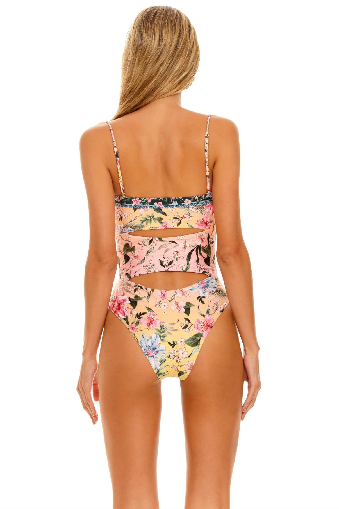 Carrie One Piece Cut-Out Sally Agua Bendita