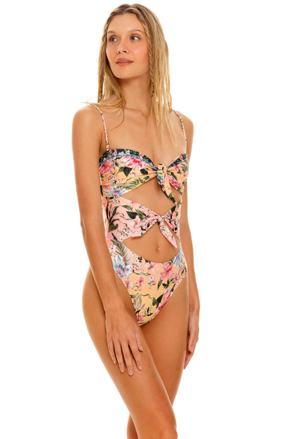 Carrie One Piece Cut-Out Sally Agua Bendita