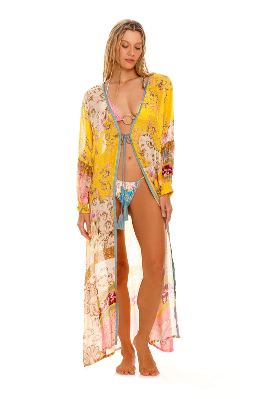Isabelle Tunic Cover-up Merzin Agua Bendita
