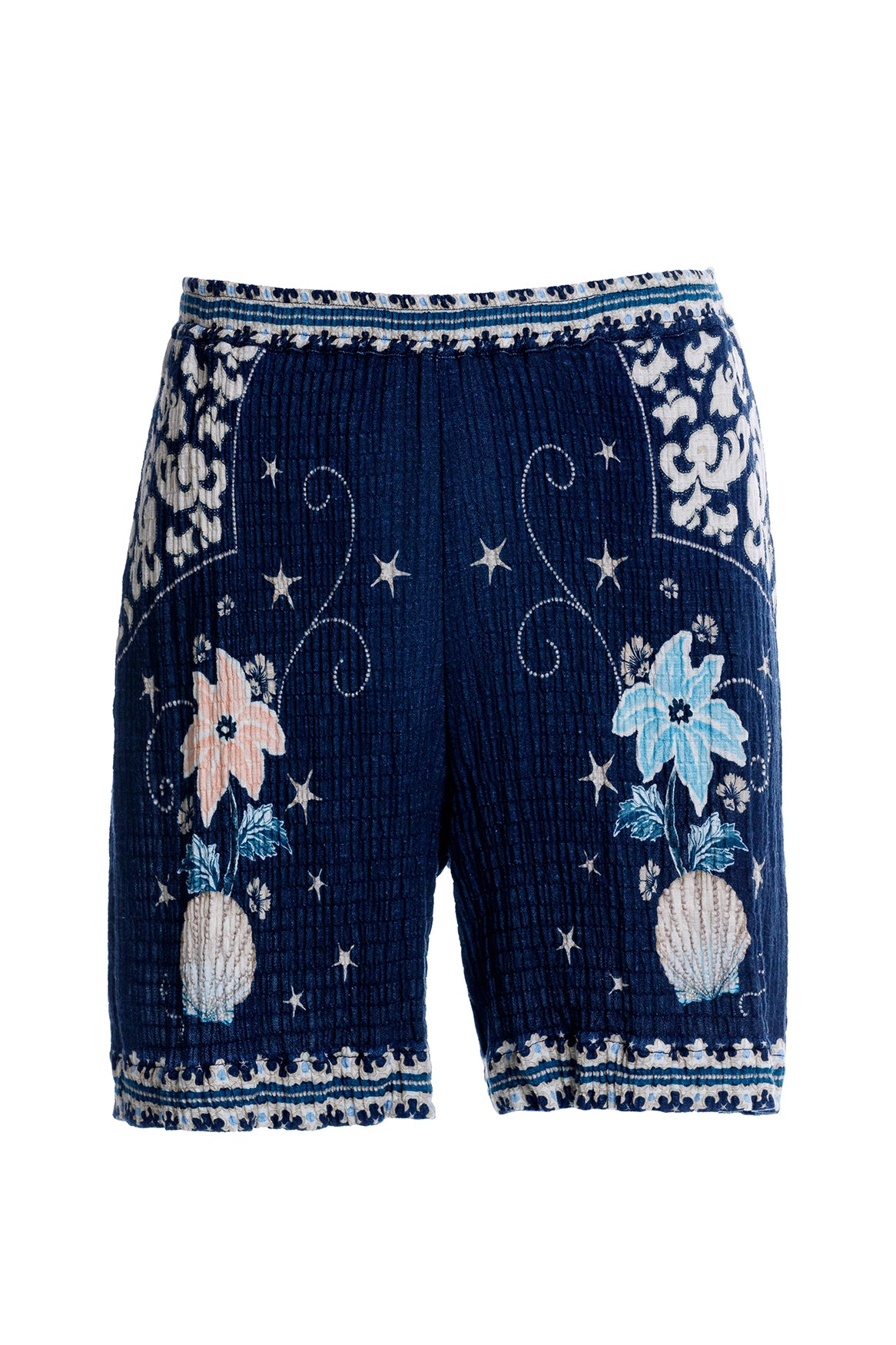 Malaga Shorts Handmade Crochet Sereia Agua Bendita