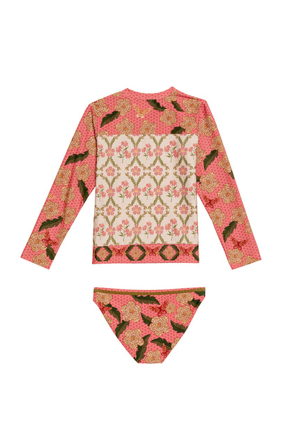 Lackie Rashguard Set Kids Fiore Agua Bendita