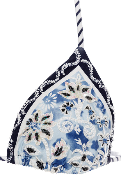 Lolita Bikini Top Handmade Batik Agua Bendita