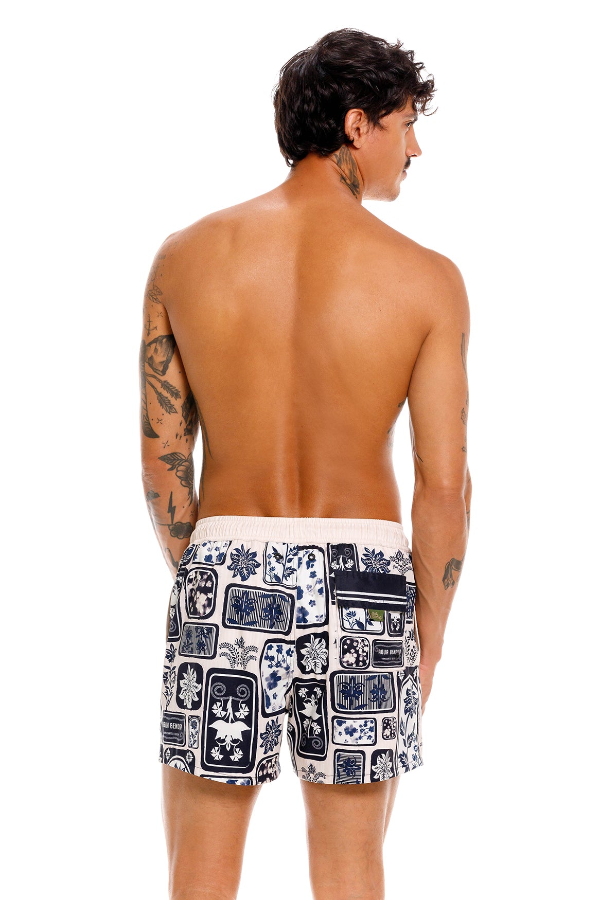 Cassius Trunks Men Batik Agua Bendita