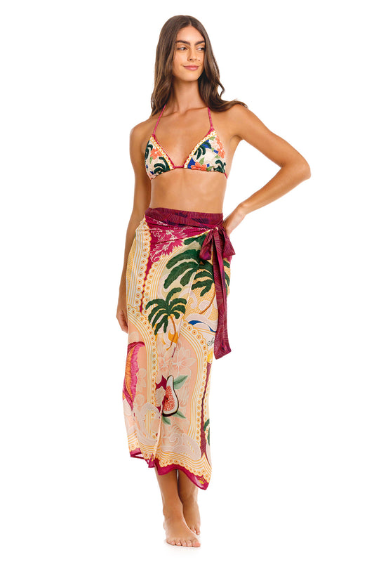 Zinna Pareo Cover-up Thamar Agua Bendita