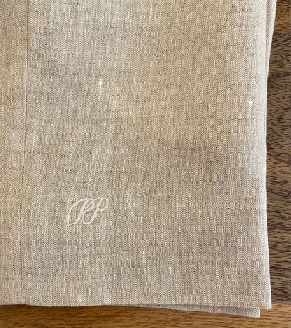 Linen Short Beige Pieter Petros