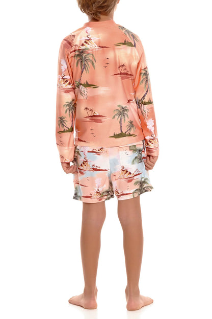 Noah Rashguard Kids Luau Agua Bendita