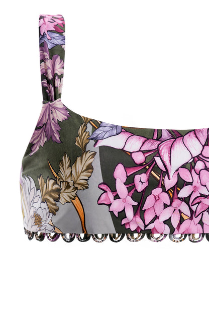 Monse Bikini Top Reversible Suki Agua Bendita