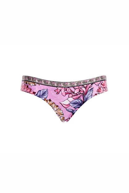 Zoe Bikini Bottom Reversible Handcrafted Suki Agua Bendita