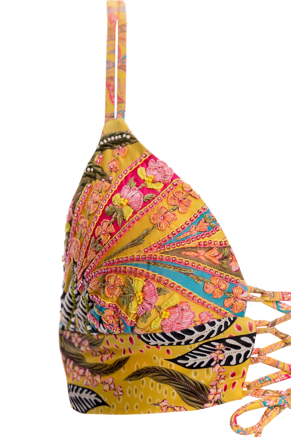 Agua Bendita Mia Bikini Top Eco Handcrafted