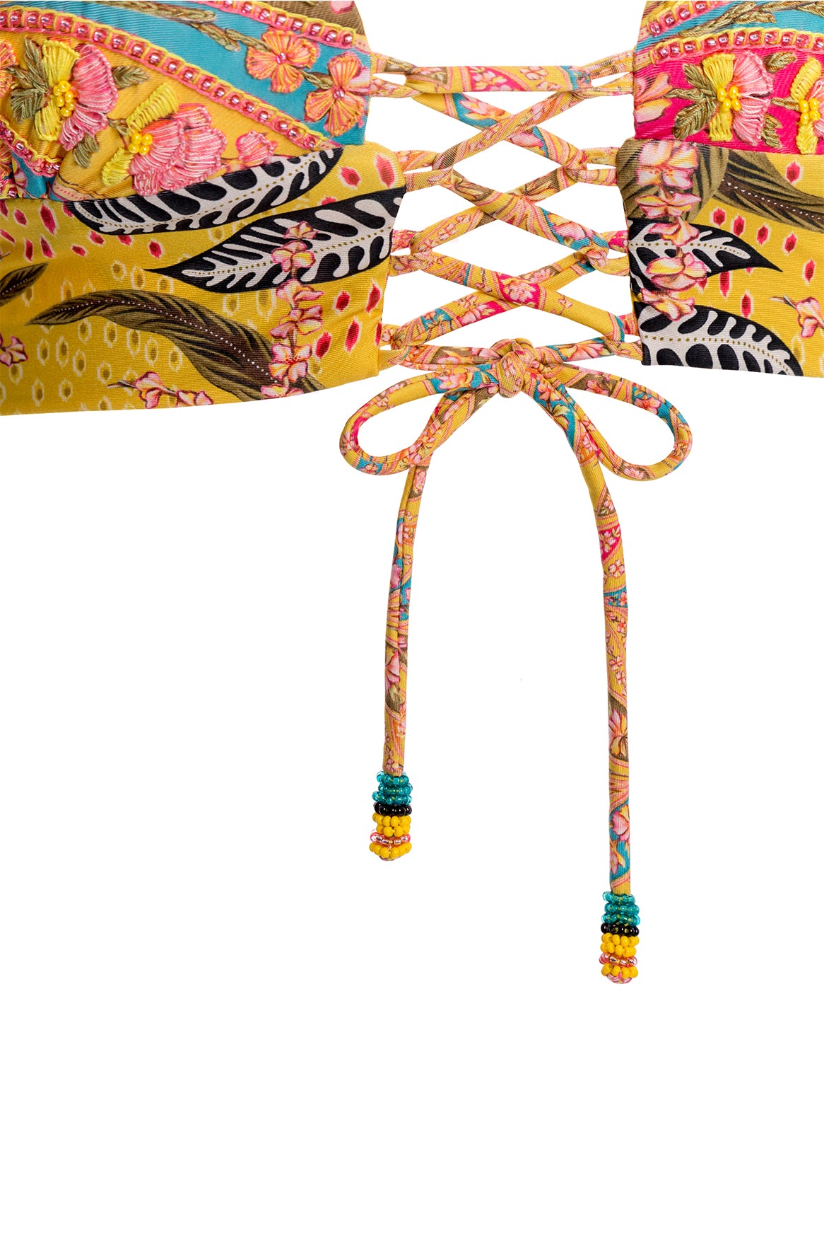 Agua Bendita Mia Bikini Top Eco Handcrafted