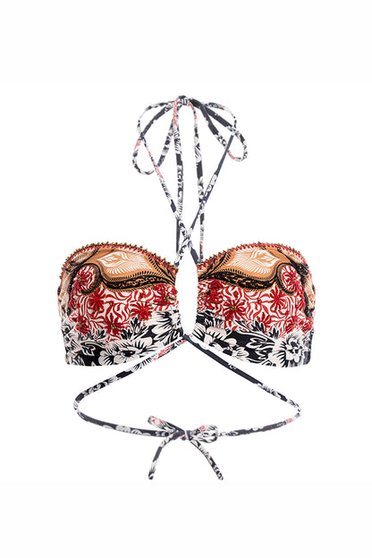 Belly Bikini Top Handcrafted Fera Agua Bendita