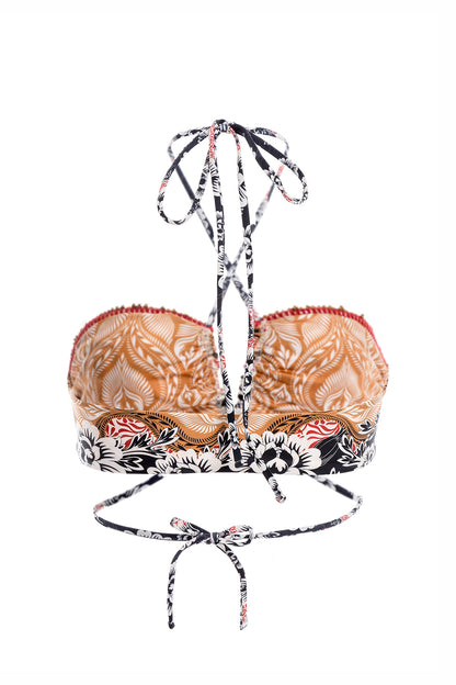 Belly Bikini Top Handcrafted Fera Agua Bendita