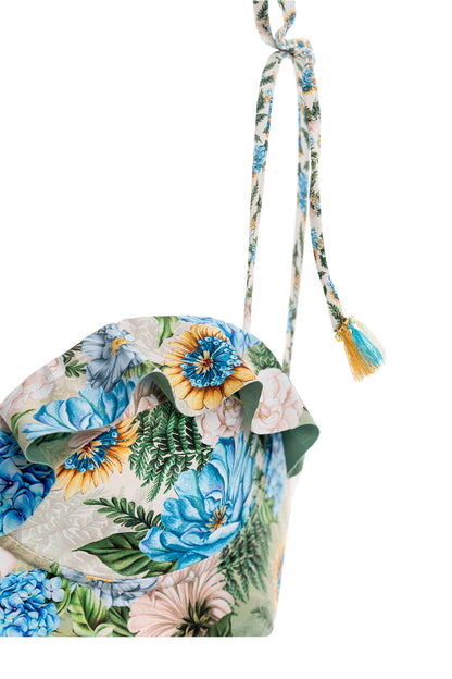 Margot Bikini Top Eco Handcrafted Details Aine Agua Bendita