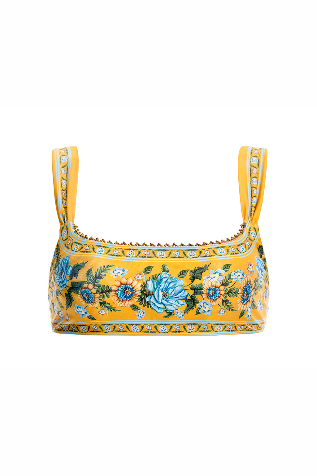 Agua Bendita Sele Bikini Top Eco Reversible