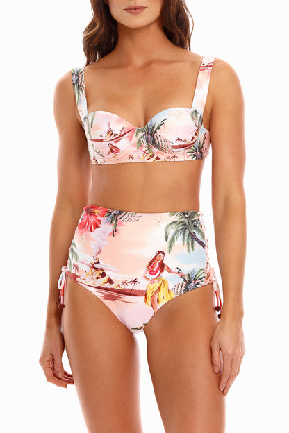 Hope Bikini Bottom Luau Agua Bendita