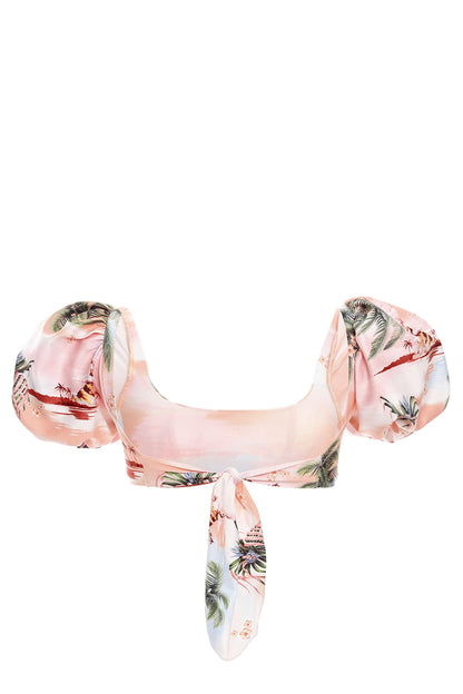 Chelsea Bikini Top Luau Agua Bendita