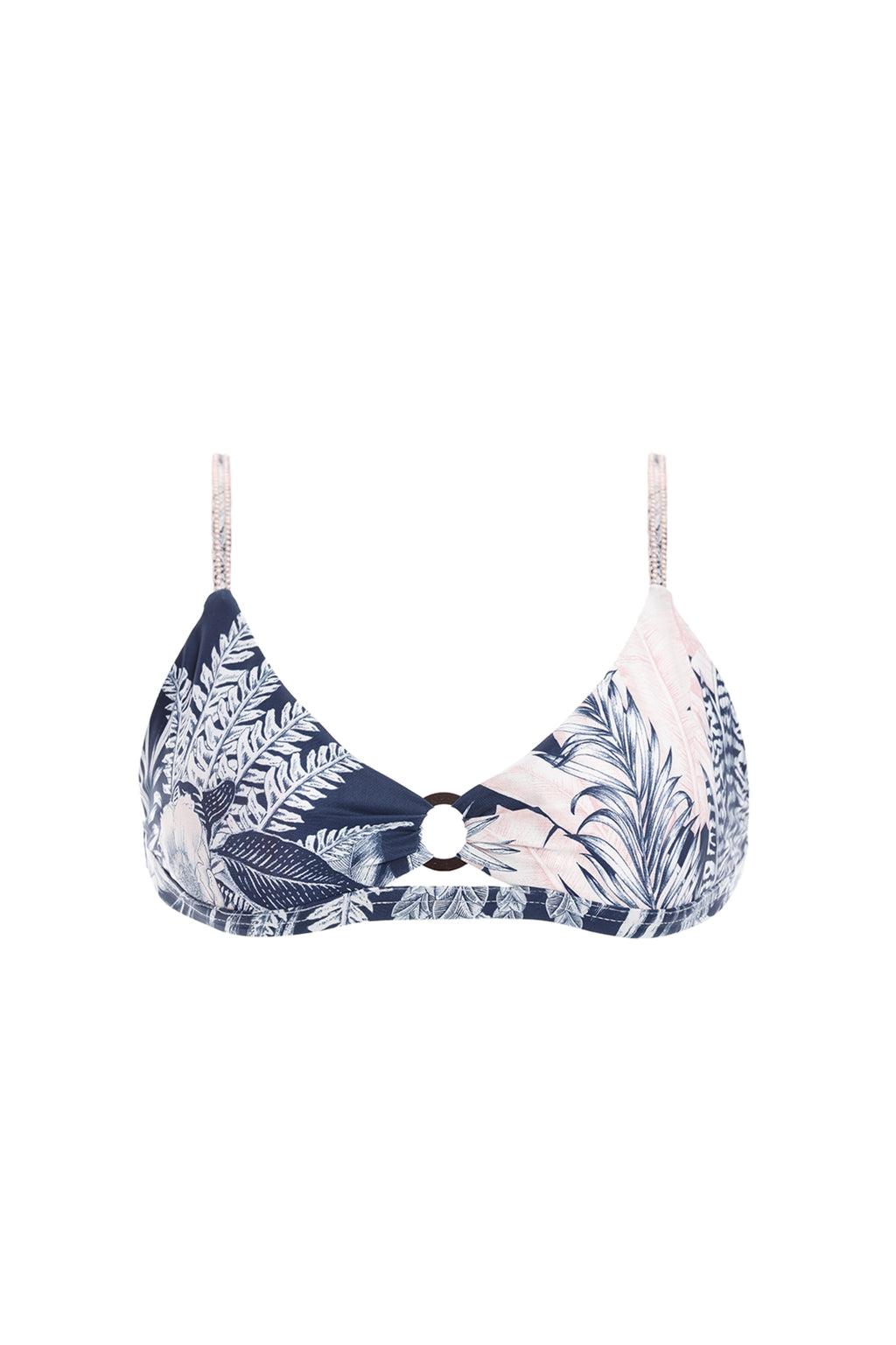 Agua Bendita Peggy Bikini Top Eco with Handcrafted Details