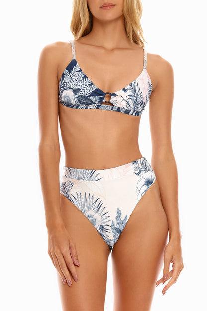 Penelope Bikini Top Reversible and Eco Helios Agua Bendita