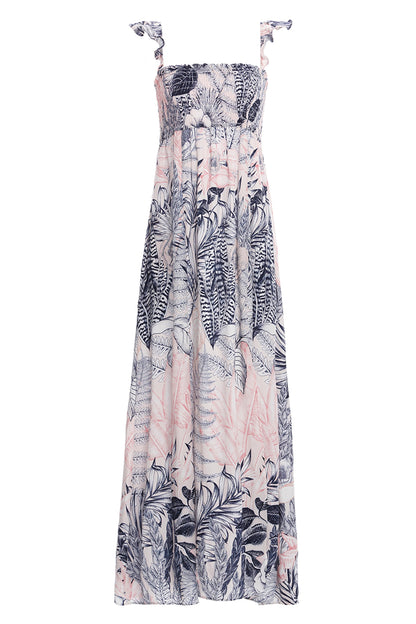 Leandra Dress Long Helios Agua Bendita