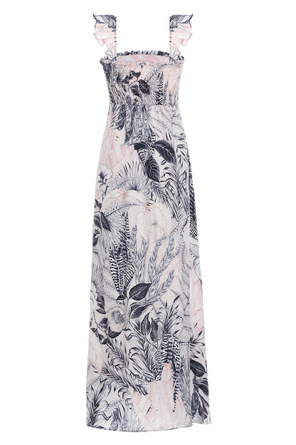 Leandra Dress Long Helios Agua Bendita