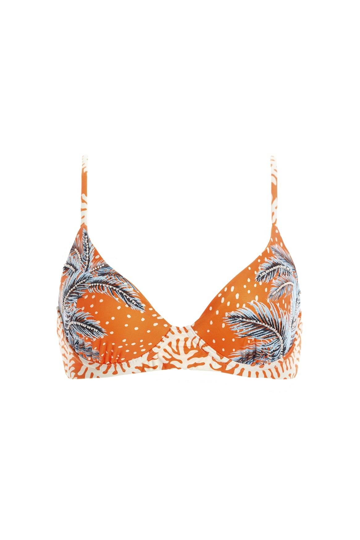 Agua Bendita Jessie Bikini Top Handmade Details