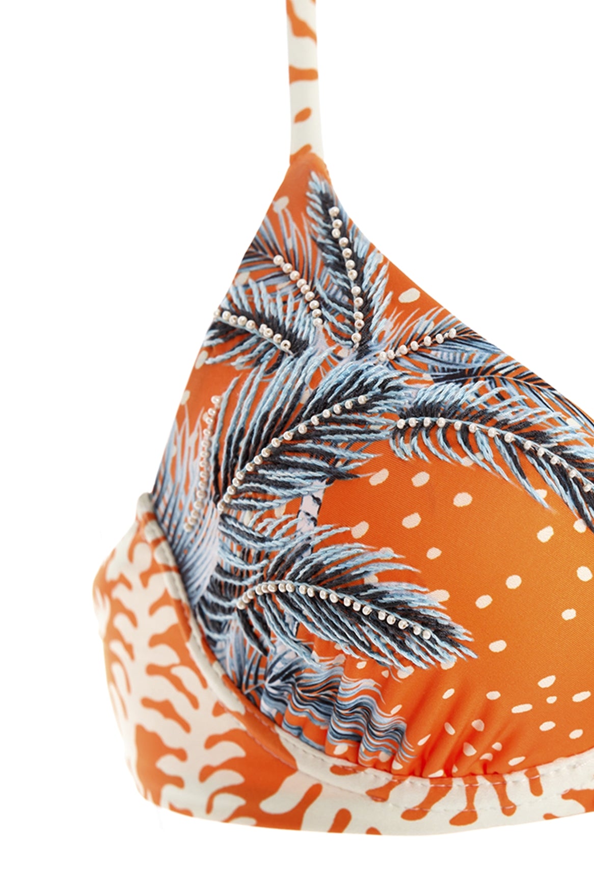 Agua Bendita Jessie Bikini Top Handmade Details