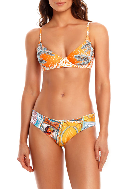 Zoe Bikini Bottom Reversible Arabella Agua Bendita