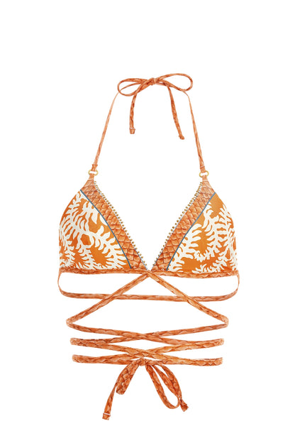 Filipa Top Reversible Handmade Details Arabella Agua Bendita