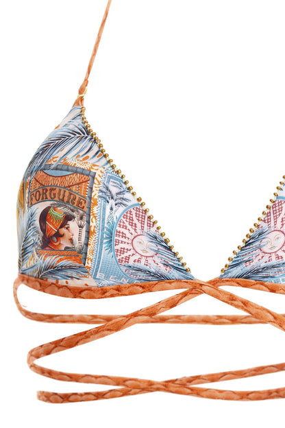 Filipa Top Reversible Handmade Details Arabella Agua Bendita