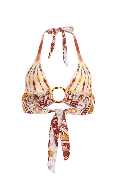 Loto Bikini Top Reversible Leva Agua Bendita
