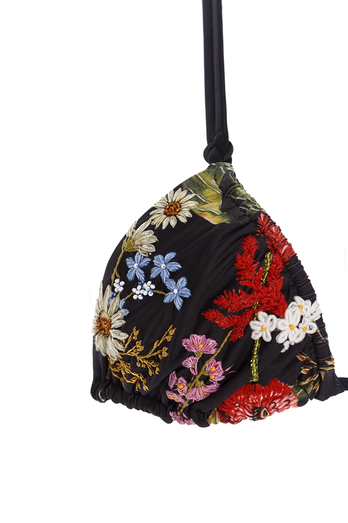 Agua Bendita Valle Bikini Top Handcrafted Details