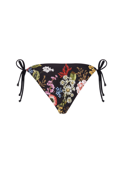Aldana Bikini Bottom Ring Side Moss Agua Bendita